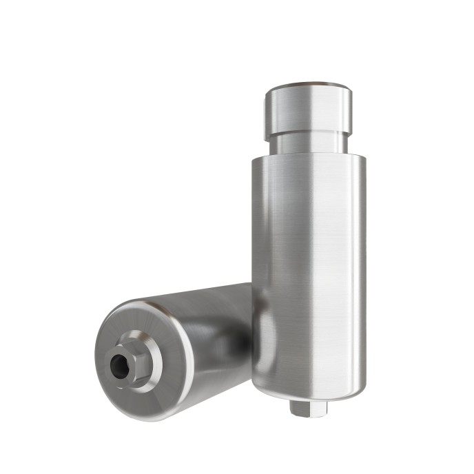 Pre-milled Ti-blanks compatible with Zimmer™