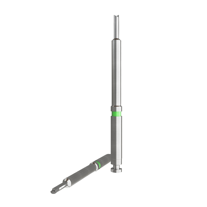 Reverse clamping drill