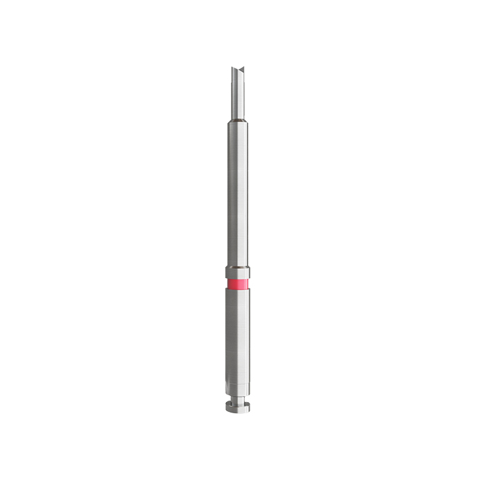 Reverse clamping drill
