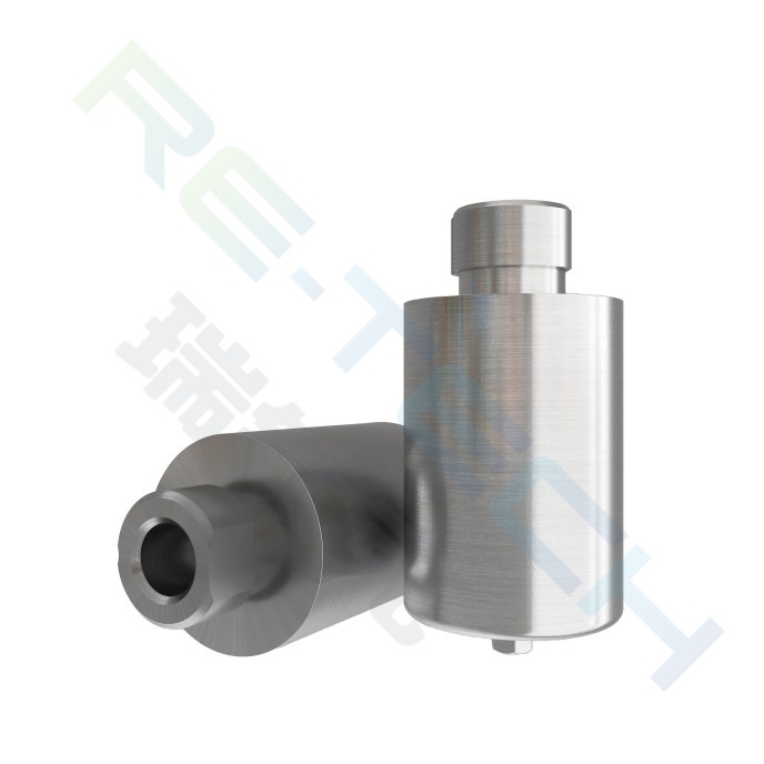 Pre-milled Ti-blanks compatible with Adin™