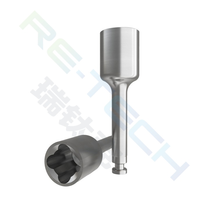 Machine Dental implant connector